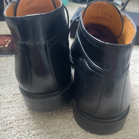 Men's Park Avenue Cap-Toe Oxford Dress Boot Size 9.5 - Picture 6 of 11